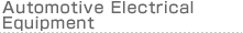 Automotive Electical Equipments